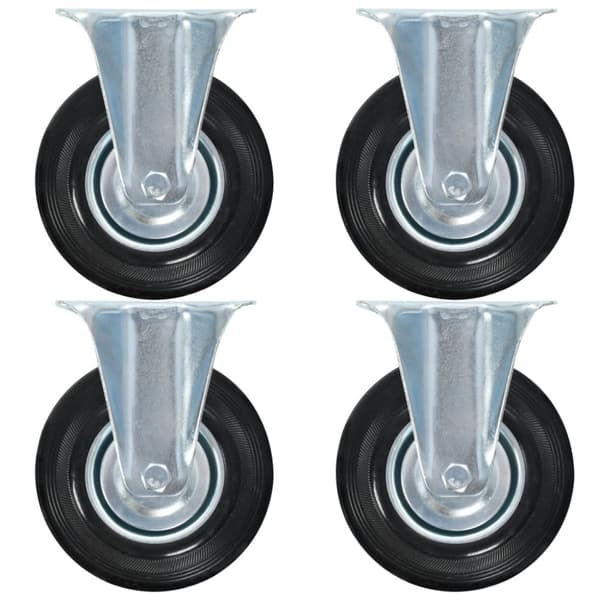 faste hjul 8 stk. 125 mm