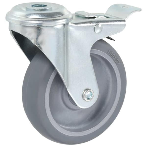 drejehjul med bolthul 32 stk. 100 mm