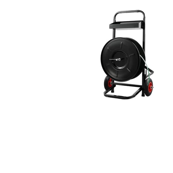 VEVOR Båndstrapsvogn, Heavy-Duty Stålramme, Anti-Tangle Hjulskive,8 tommer