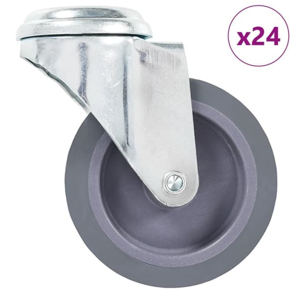 Länkhjul med bulthål 24 st 75 mm