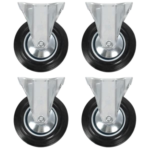 Fasta hjul 4 st 160 mm