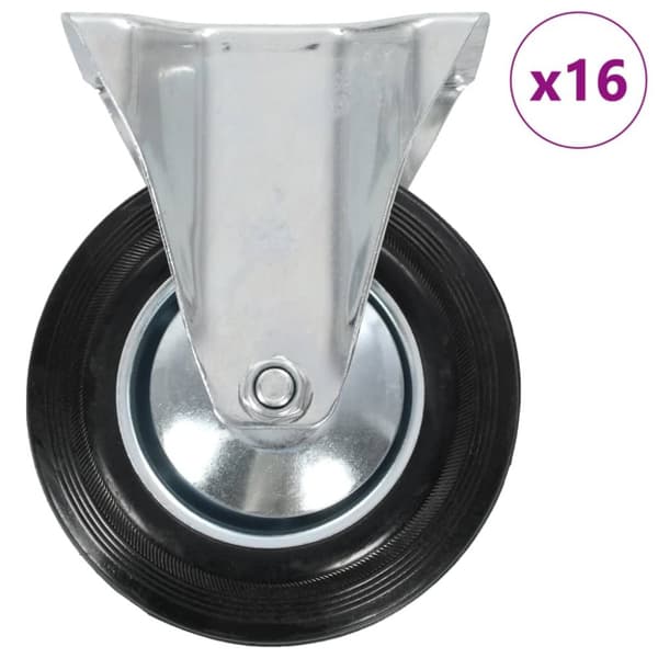 faste hjul 16 stk. 160 mm