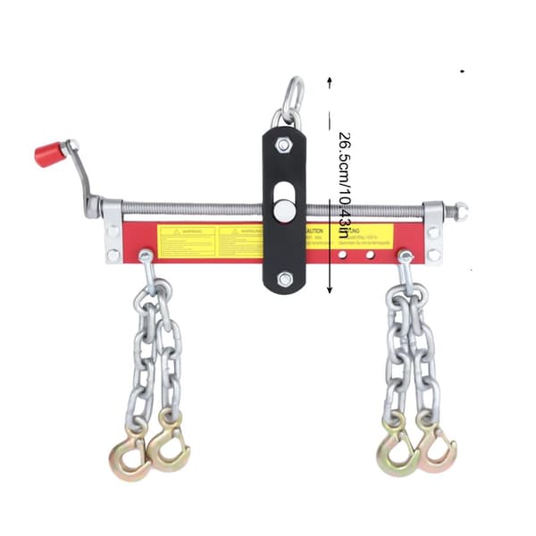 Motorbalancer, 900 kg belastningsevne, justerbart arbejdsområde,sort