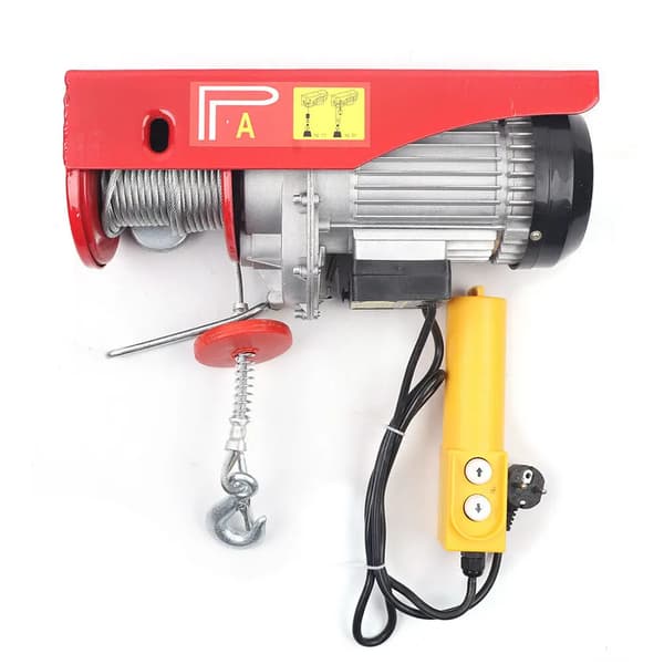 Elektrisk vinsch, 800 kg lastkapacitet, 1300 W kopparmotor,Elektrisk vinsch