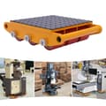 Miniatyrbillede 3 af 4: Maskine Dolly Skate, 15 tons belastningsevne, 9 glidende hjul,15 ton, 9 Hjul