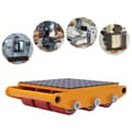 Miniatyrbillede 1 af 4: Maskine Dolly Skate, 15 tons belastningsevne, 9 glidende hjul,15 ton, 9 Hjul