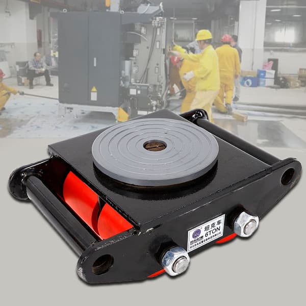 Industriel Maskinflytter, 6T Kapacitet, 360° Rotation,6T