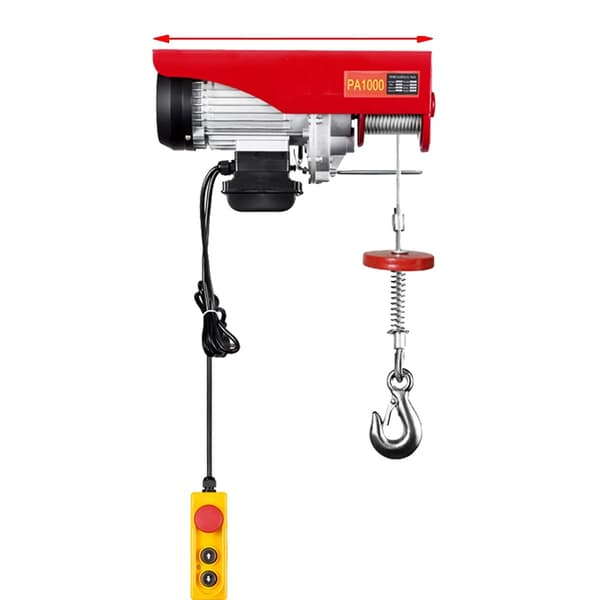 Elektrisk vinsch, 1600W effekt, 500 kg lyftkapacitet,1000 kg