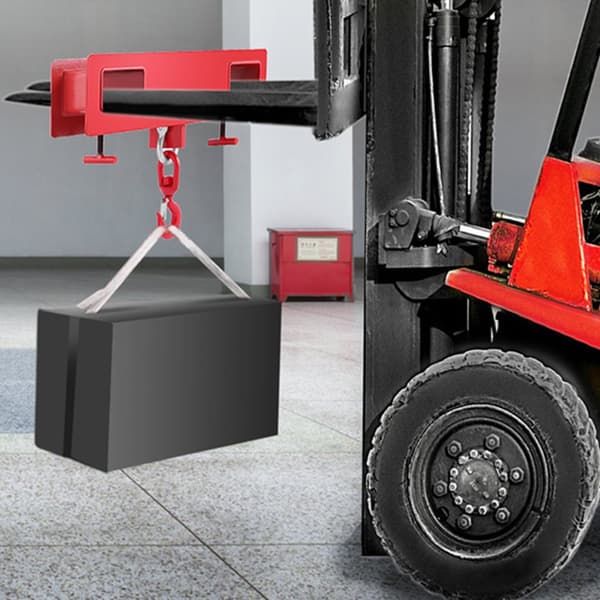 Gaffeltruck Løftekran, 2000 kg Løftekapacitet, Kraftig Stål Konstruktion