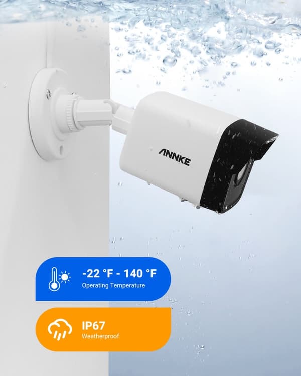 IP-kamera, 5MP, Väderbeständig