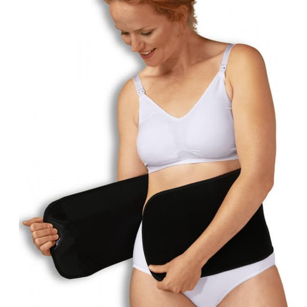 Carriwell Post Birth Belly Binder -raskauden jälkeinen tukivyö, musta, koko S/M