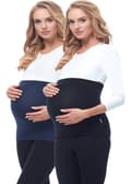 Miniatyrbild 1 av 3: Be mammy magestödsbälte Paket med 2 gravidbälte för kvinnor 169