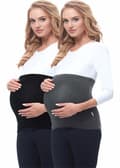 Miniatyrbild 2 av 2: Be mammy magestödsbälte Paket med 2 gravidbälte för kvinnor 169