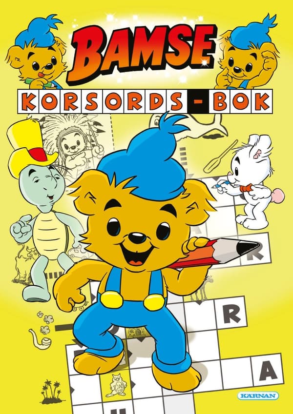 Bamse Korsordsbok Pysselbok