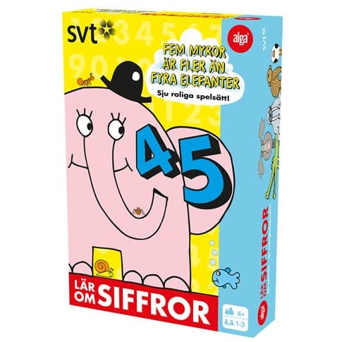 Alga - Fem myror, lär om siffror