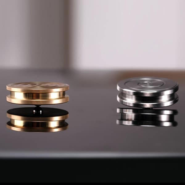 Vedhæng Gyro Spinner Spinning Gyroskop Fidget - Kobberstribe