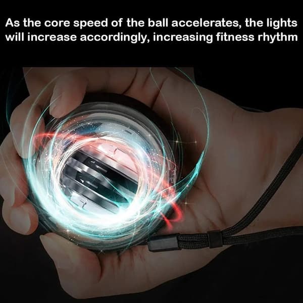Harjoitus Vahvista rannegyroskooppi Gyro Power Ball Fidget