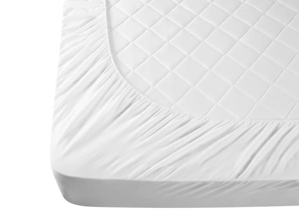 Bäddmadrass Vit Japara Bomull till Dubbelsäng 140 x 200 cm 4 cm Djup