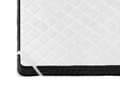 Miniatyrbillede 6 af 7: Topmadras Hvid Mikrofiber King Size 160 x 200 cm 2,5 cm Dyb