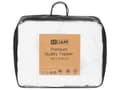 Miniatyrbillede 7 af 7: Topmadras Hvid Mikrofiber King Size 160 x 200 cm 2,5 cm Dyb