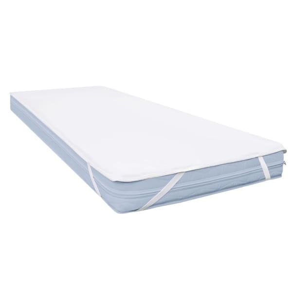 Madrassskydd 100x200 - Vattentät - Anti-fläckar och anti-läckage - Mjuk vadderad bäddmadrass - 100% polyester - Allergivänlig