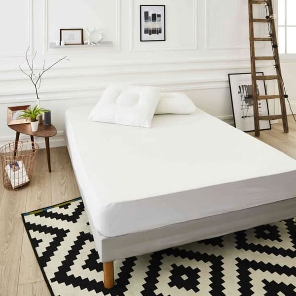 SWEETNIGHT NIKOS PREMIUM madrassskydd 160x200 cm - Vit