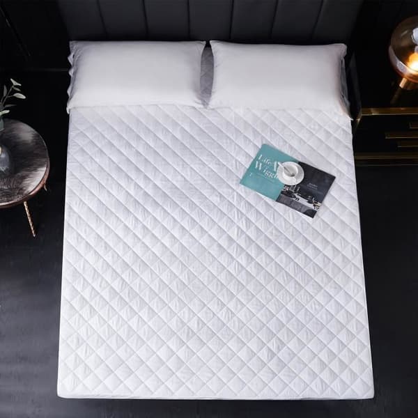 Vattentät madrassskydd 120x200 cm Andas mjukt tillpassat lakan Madrassskydd Cap Flik 30cm Anti-Mite Anti-Bacter