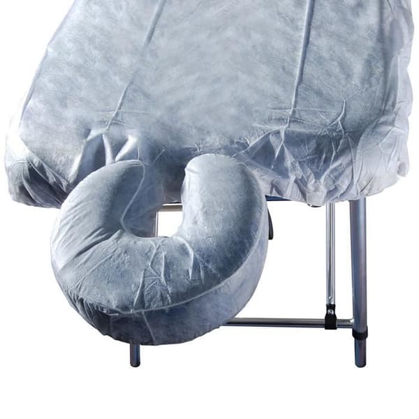 Master Massage Disponibel Mjukt Nackstödsöverdrag (50st/pack) Överdrag för Professionellt Nackstödsmassagebord