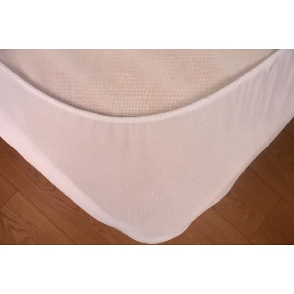 Madrassskydd - 160 x 200 cm x 25 xm - 100% Bomull - 170 G/M2 - LJUKT HEM