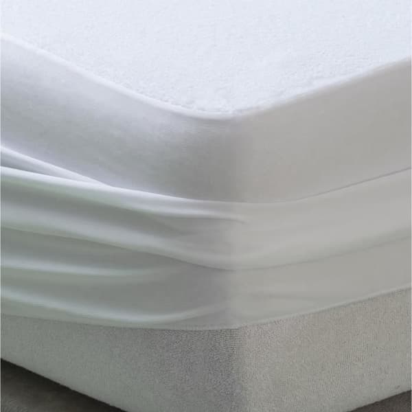 Tural - Vattentät och Andningsbar Madrasskydd. 100 % Bambustyg. Mått 140x200 cm - Fitted Sheet Form.