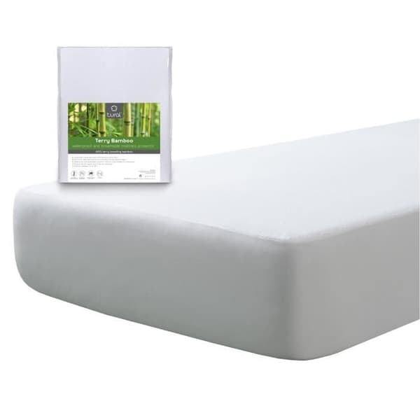 Tural - Vattentät och Andningsbar Madrasskydd. 100 % Bambustyg. Mått 140x200 cm - Fitted Sheet Form.
