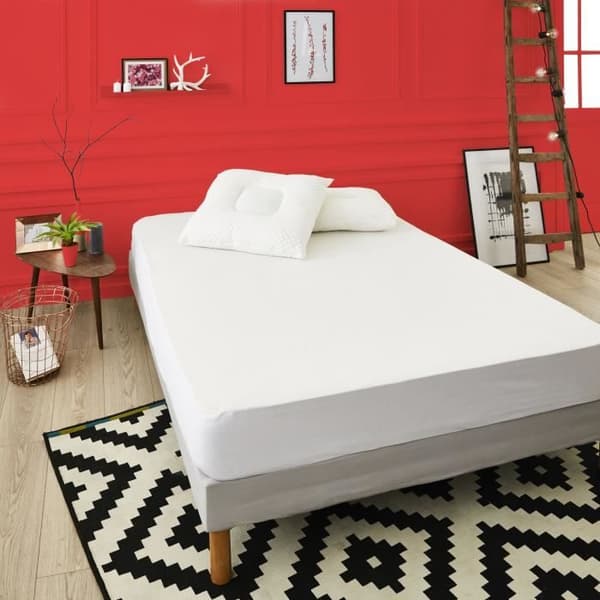 SWEETHOME Komfortmadrassskydd i polycotton - 160x200 cm