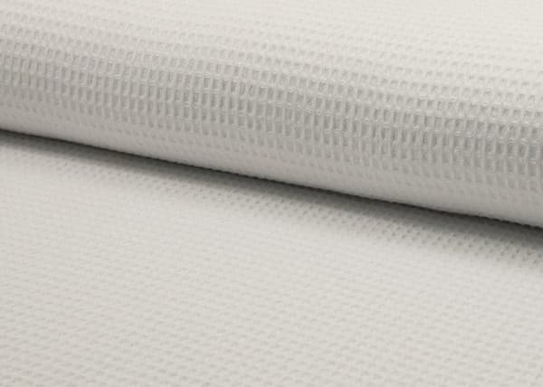 Madrassskydd - Alese skydd Crs pälstyger Honeycomb pikétyg 100% präglad bomull Vit, 150 x 100 cm