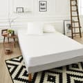 Miniatyrbild 2 av 4: SWEETNIGHT PREMIUM MARIN madrassskydd 140x190 / 200 cm - Vit