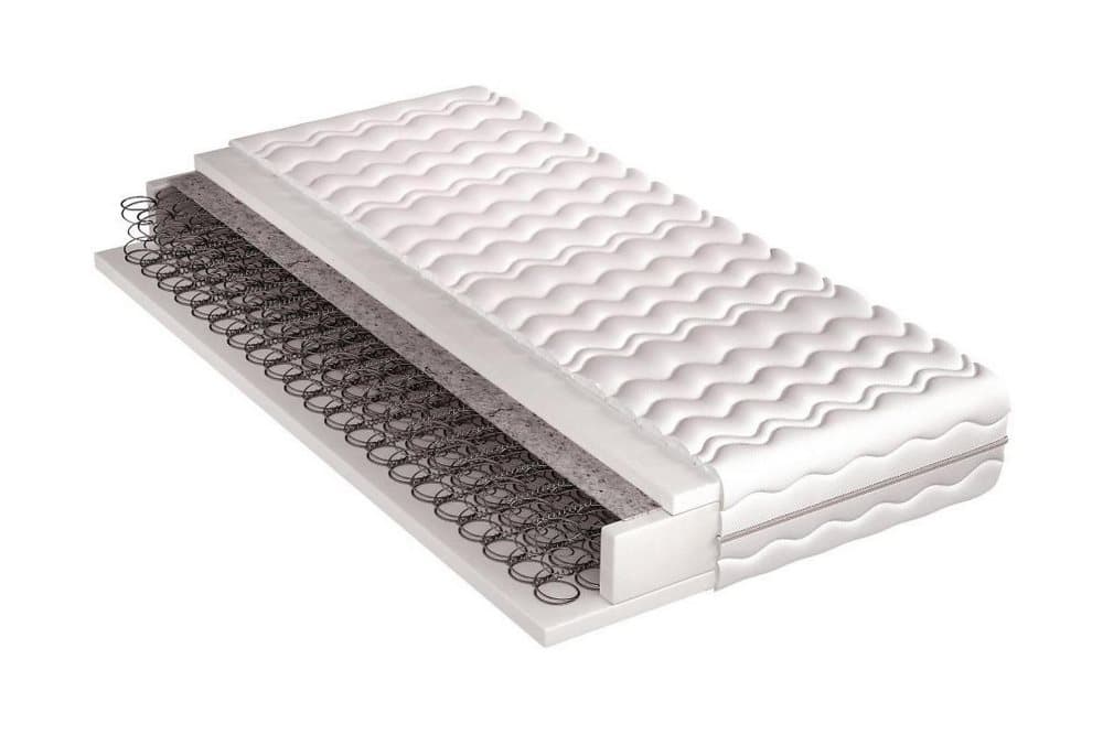 OLIVAL Bonellmadrass 120x200 Vit