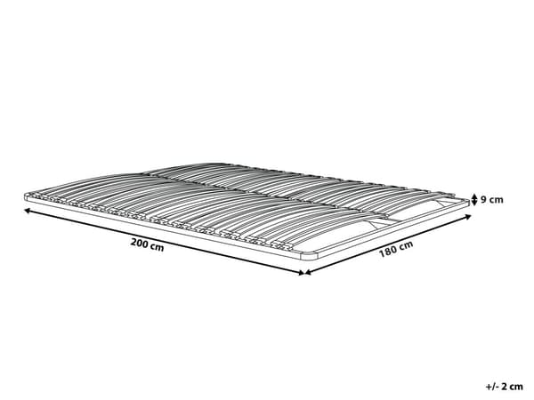 Lamellseng Base Populær 180 x 200 cm Seng Sengeramme