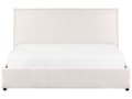 Miniatyrbilde 6 av 11: Seng med oppbevaring Off-white Fløyel 160 x 200 cm Sengegavl Trelameller Klassisk stil Soverom