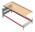 Pikkukuva 6 / 7: FLEX jousisäle runko 180x90 (14 sälettä)