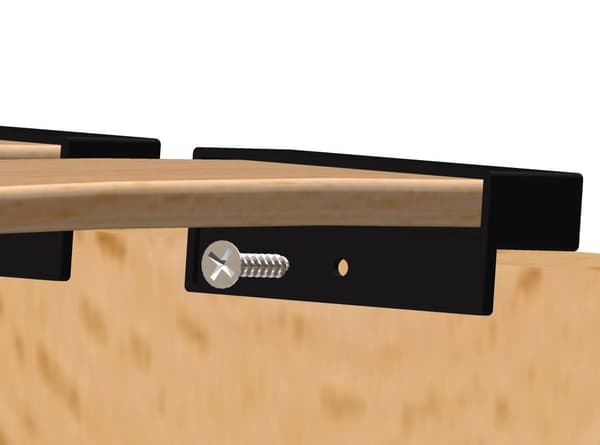 FLEX fjäder lamellram 180x90 (14 lameller)