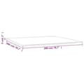 Miniatyrbillede 8 af 8: vidaXL topmadras 200x200x5 cm