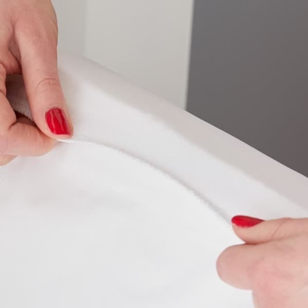 Babysom - Anti-mite Baby Madrass Protector - 70x140 cm | Mjuk och tyst vattentät dyna | 100 % bomullsfrotté | Oeko-Tex®