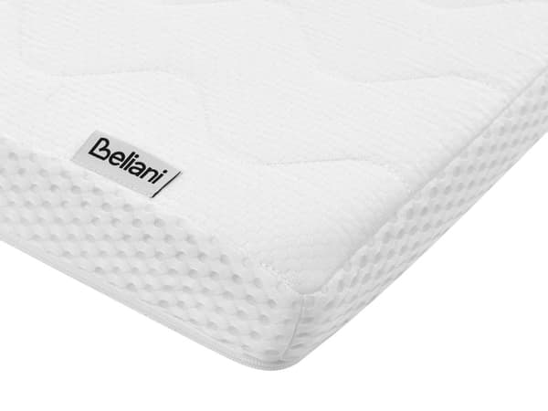 Overmadrass med Hvitt Gelskum Polyestertrekk 180 x 200 cm Komfort Layer Pad