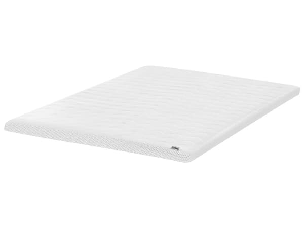 Overmadrass med Hvitt Gelskum Polyestertrekk 180 x 200 cm Komfort Layer Pad