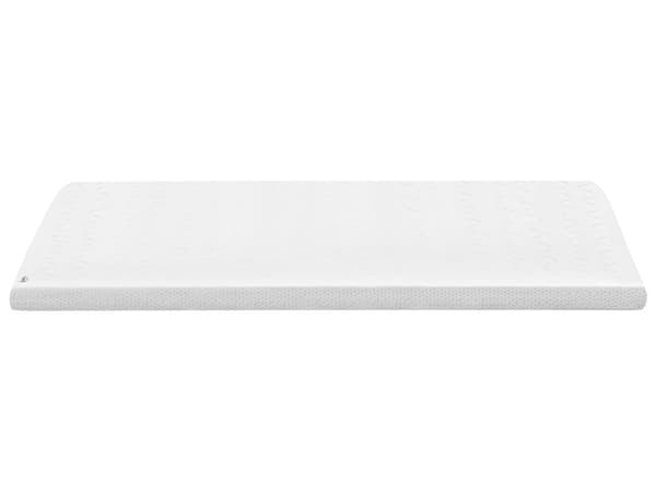 Overmadrass med Hvitt Gelskum Polyestertrekk 160 x 200 cm Komfort Layer Pad