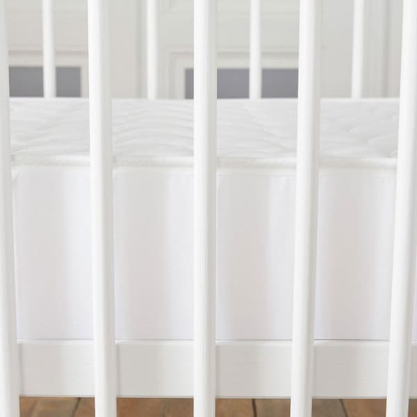 Luftkonditionerad babymadrass - BABYSOM - 60x120 cm - Vändbar - Antikvalster - Tjocklek 10 cm