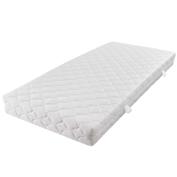 vidaXL madras med vaskbart betræk 200x80x17 cm
