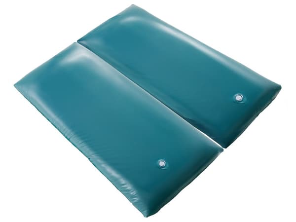 Vesisängyn patja 200 x 180 x 20 cm voimakas vaimennus vinyyli kaksiosainen vaahtomuovi runko
