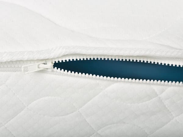 Vesisängyn patjansuojus 200 x 160 cm puuvilla vetoketjullinen pesunkestävä