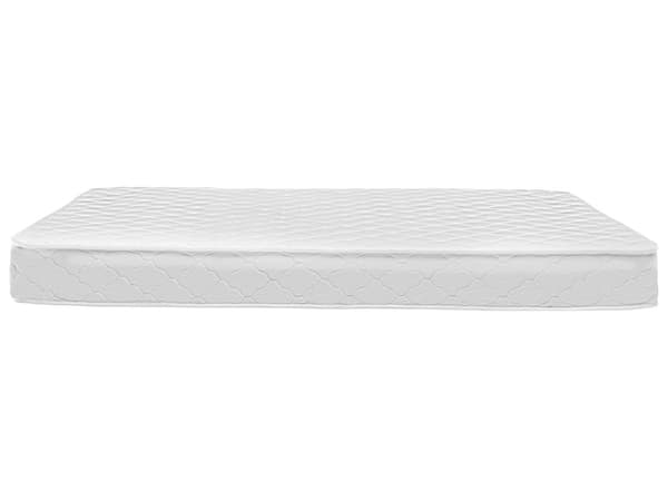 Madras Hvidt Stof 160 x 200 cm 2 Pers Blød Trykaflastende Seng Skummadras til Seng i Allergivenlig Medium Hård Soveværelse Tilbehør God Søvn