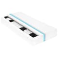 Miniatyrbillede 1 af 11: vidaXL madras 90 x 200 cm 7 zoner pocketfjedre 20 cm H2